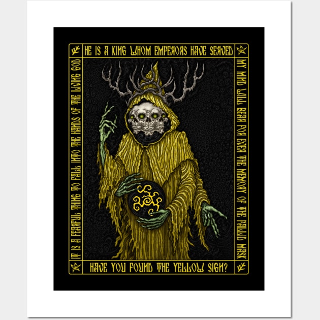 Hastur Icon - Azhmodai 2020 Wall Art by azhmodai